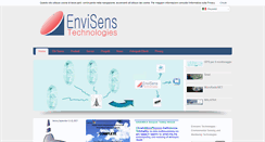 Desktop Screenshot of envisens.com
